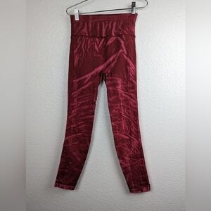 Lululemon Ebb To Street Legging Red 4